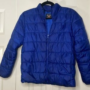 Childrens place Boys Large blue Puffer